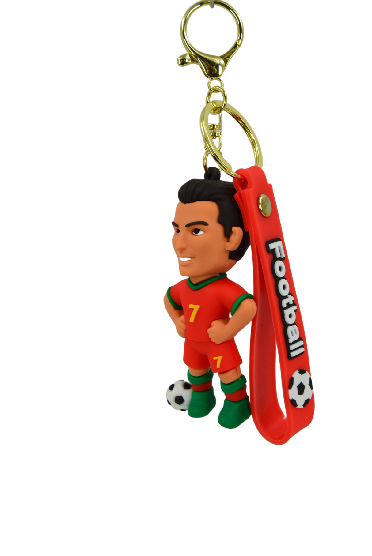 Cristiano Ronaldo Red Jersey Keychain