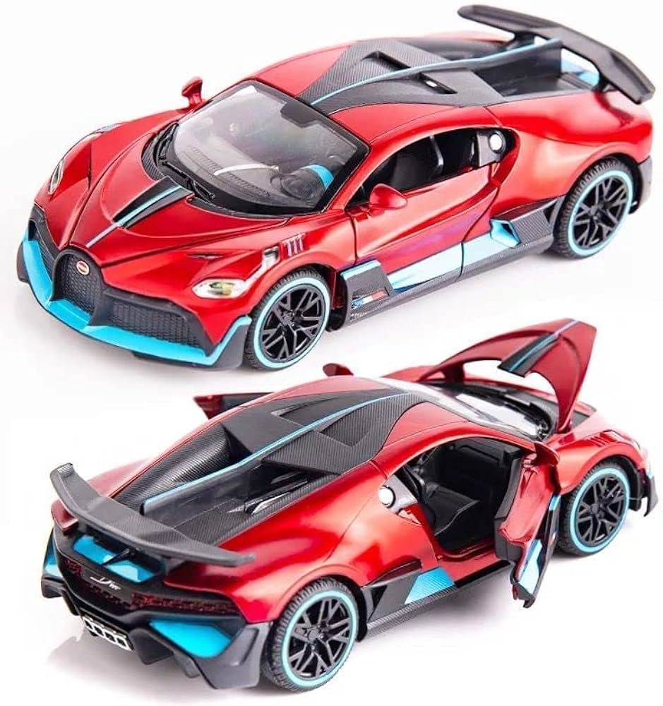 Bugatti Diecast Model 1 18 Scale Assorted (Price Per Piece) Colors