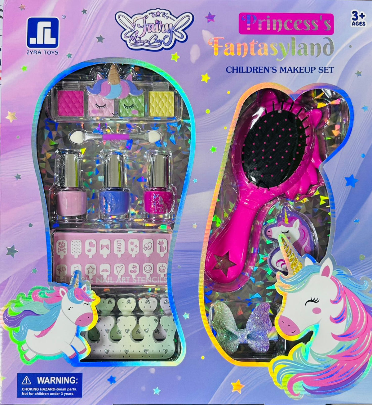 Princess Fantasyland Children’s Makeup Set – Pretend Beauty Play Kit