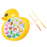Electric Music Rotation Duck Fishing Toy