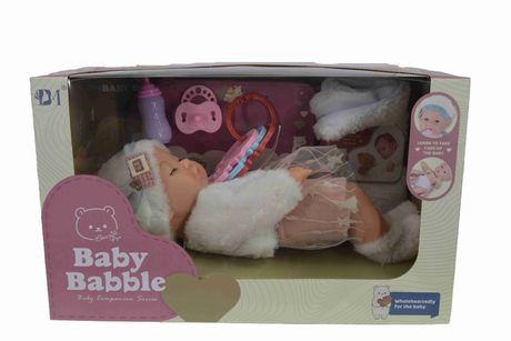 Baby Babble Soft Doll – Cuddly & Safe for Toddlers