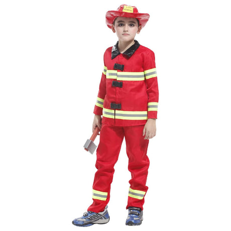 Links to FIREMAN COSTUME SIZE L 120 CM  by 