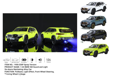 BMW XM Model 1:24 (Assorted colors, sold as single)