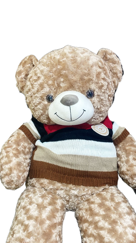 Teddy Bear Soft Toy 100cm Light Brown