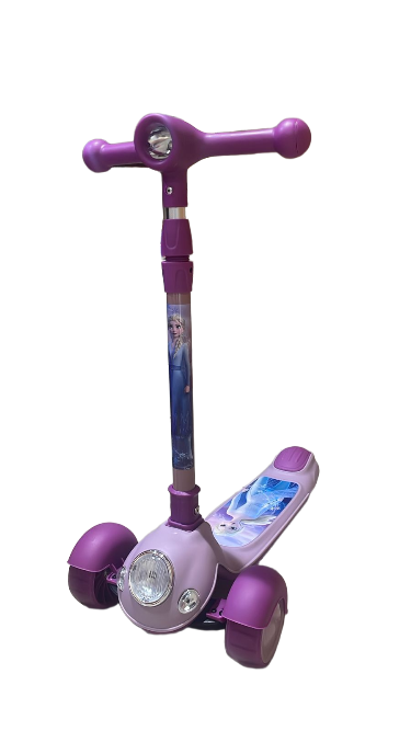 Frozen Kids 3-Wheel Kick Scooter