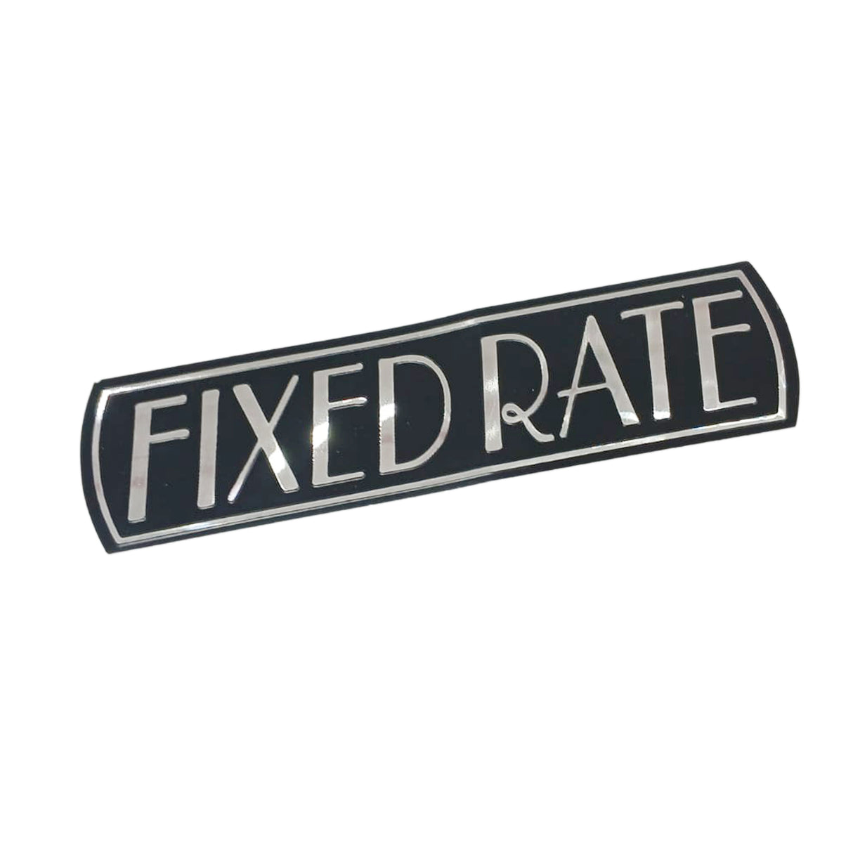 Fixed Rate   Door Sticker Big