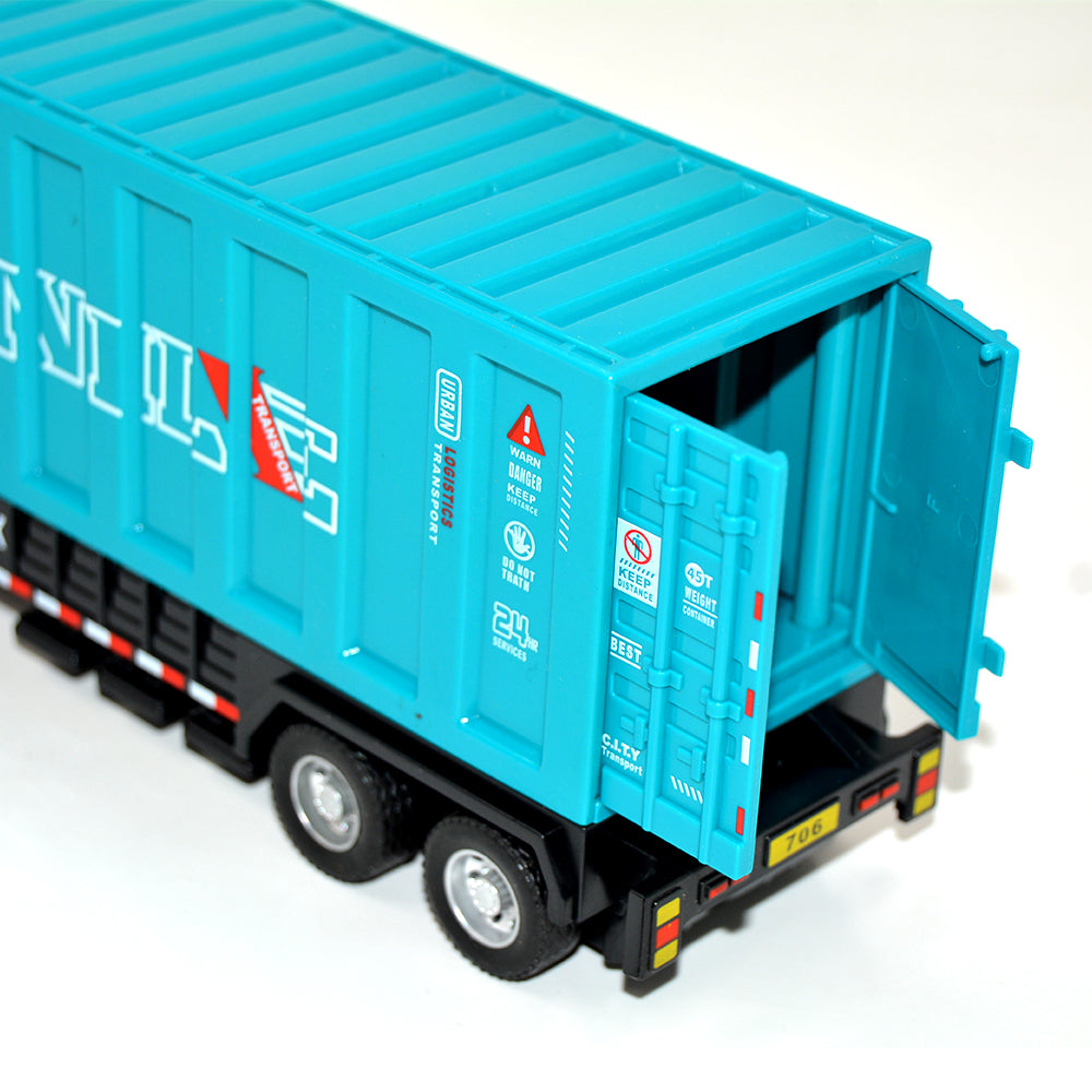 Model Toy Container Truck Assorted