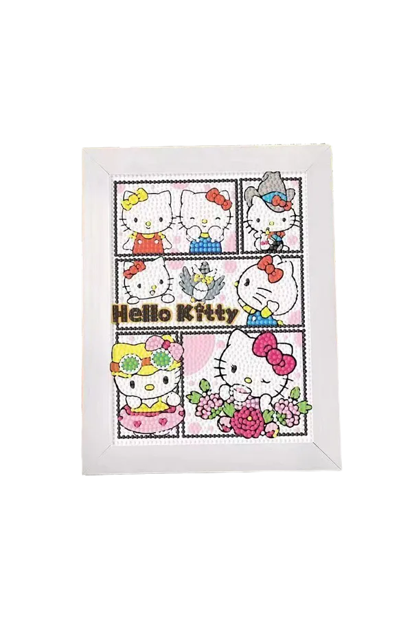 Hello Kitty Diamond Painting Set 24 x 30 cm