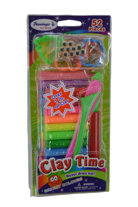 Flamingo Clay Time - 52 Pcs Set