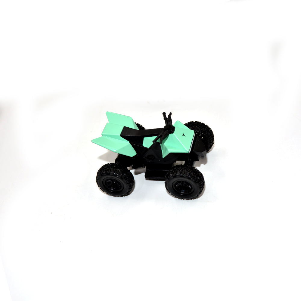 Tesla Cybertruck With Quad Bike Model 1:24 Scale (3 Assorted Colors, Sold As Single)