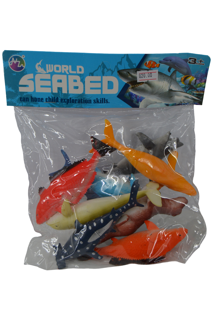 Sea Animals Plastic Figure 8 pcs