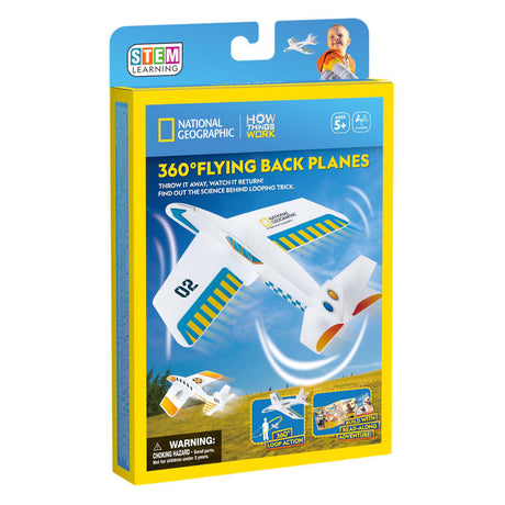 360° Flying Back Plane Toy