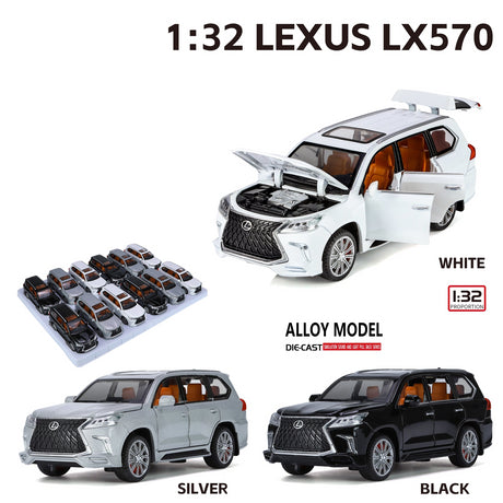 Lexus LX570 1:32 (Assorted colors, sold as single)