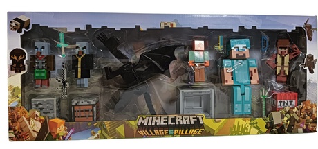 Links to Minecraft Village & Pillage Figure & Accessory Set Style 2 by minecraft-village-&-pillage-figure-&-accessory-set-style-2
