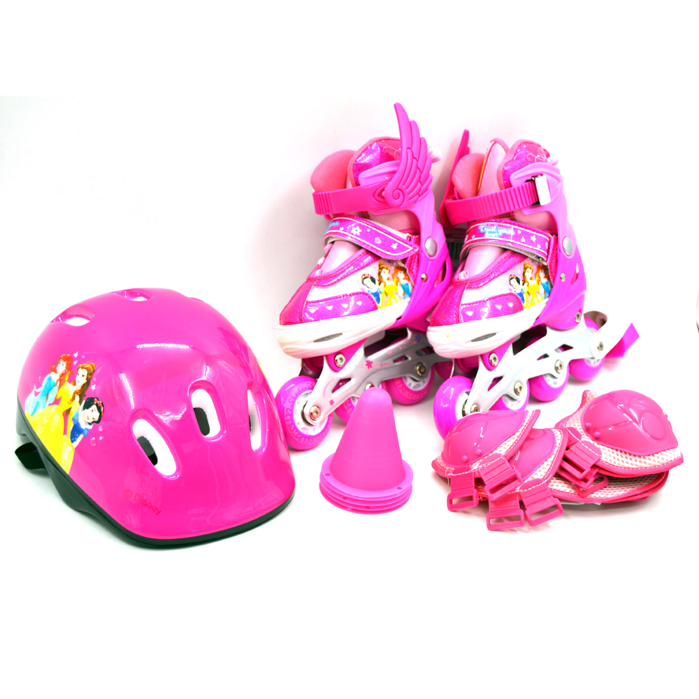 Princess Set Inline Skate (Size : 31-34)