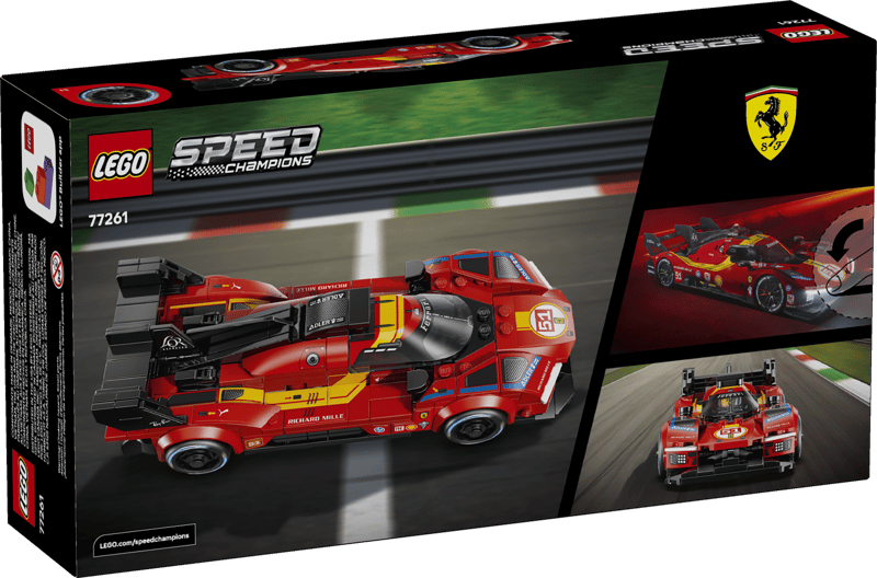 LEGO Ferrari 499P 77261 | 329 Piece Speed Champions Set – Funzone