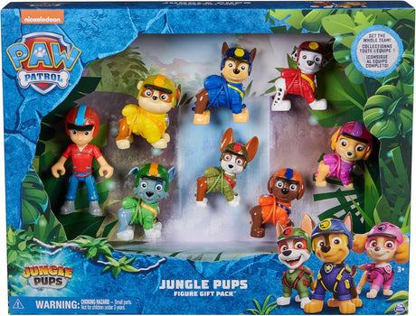 Paw Patrol Jungle Pups Figure Gift Pack 8-Pack