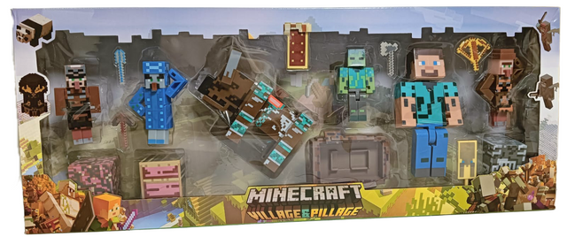 Links to Minecraft Village & Pillage Figure & Accessory Set Style 1 by minecraft-village-&-pillage-figure-&-accessory-set-style-1