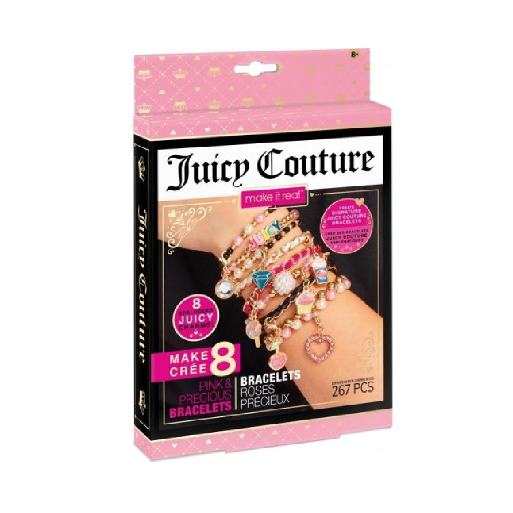 Juicy Couture Pink and Precious Bracelets