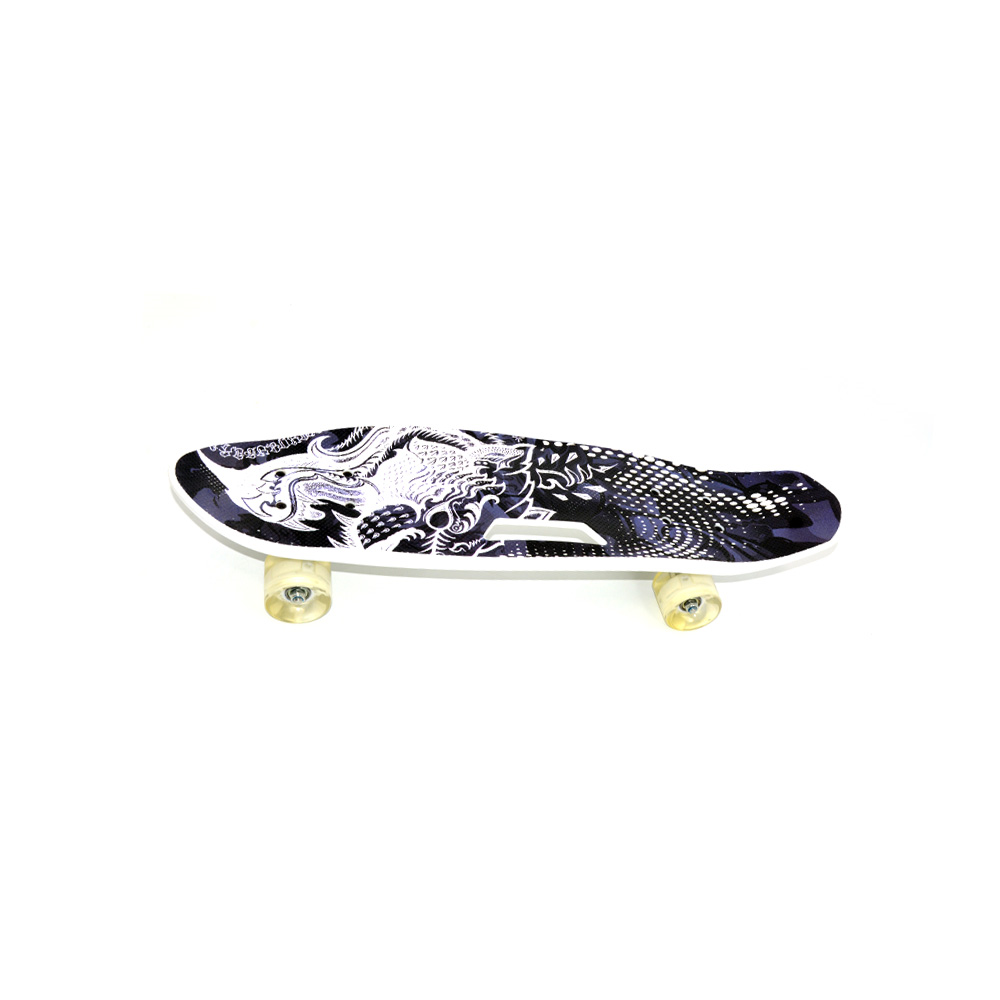 Skateboard 65 Cms with All Wheel LED Lights