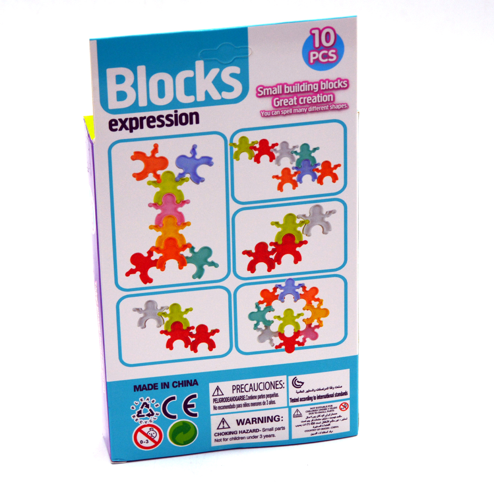 Blocks Expression 10 Pcs