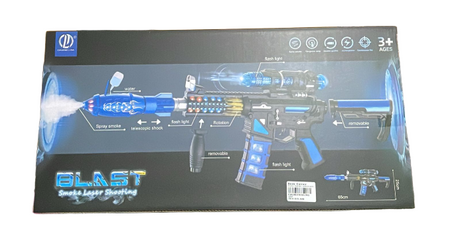Blast Smoke Laser Shooting Toy Gun