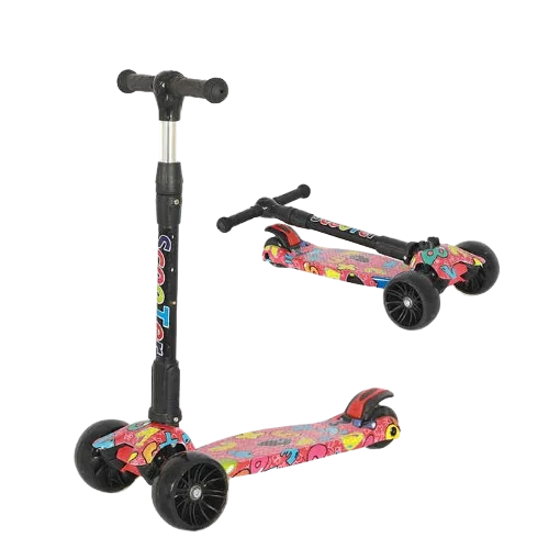 Smoke Scooter for Kids –  Light & Smoke Effect Ride-On Toy)