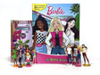 Barbie My Busy Book - Storybook, 10 Figurines, Playmat (Board Book)