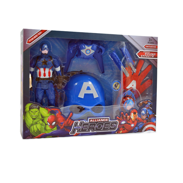 Links to MARVEL AVENGERS TITAN HERO CAPTAIN AMERICA  by 