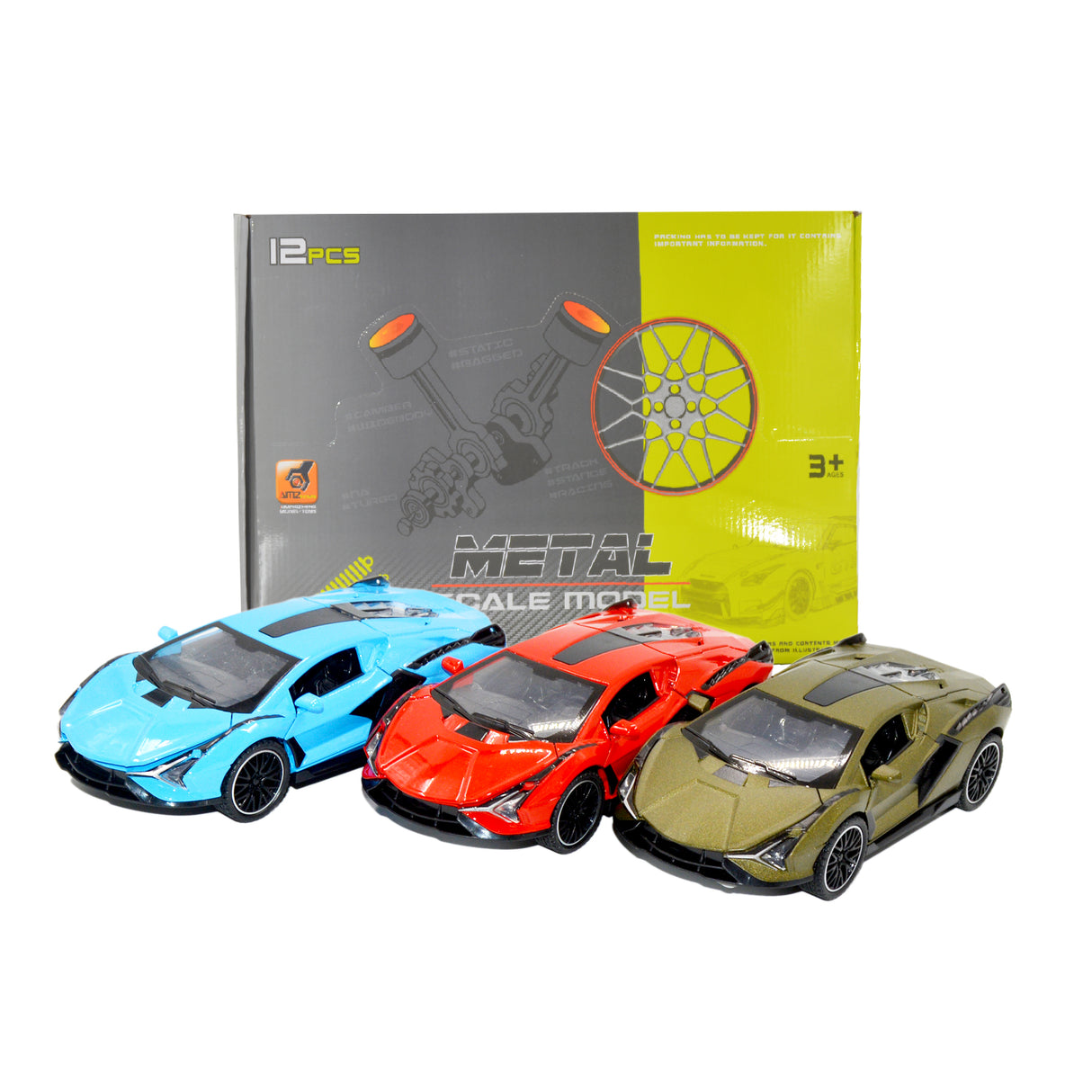 Links to LAMBORGHINI DIECAST 3 ASSORTED by 