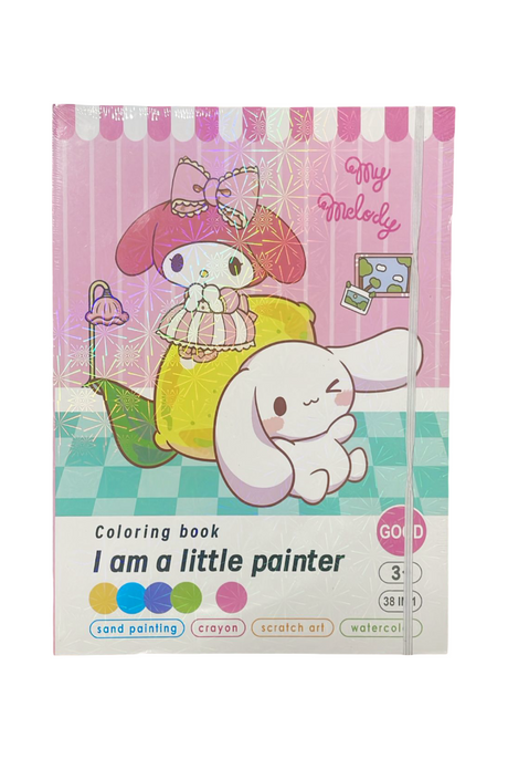 I Am a Little Painter Coloring Book