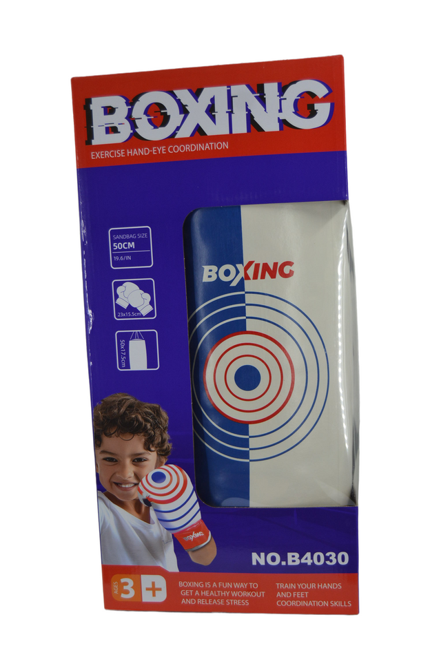 Kids Boxing Set – Gloves, Bag & Stand