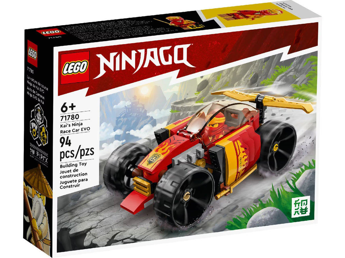 LEGO NINJAGO Kai's Ninja Race Car EVO 71780 Building Kit 94 Pieces