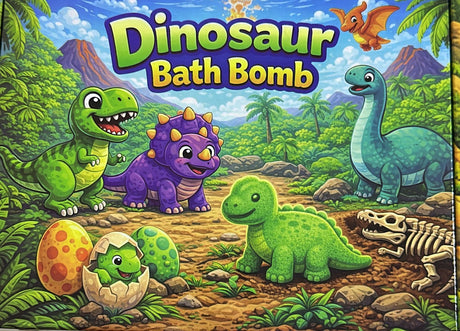 Dinosaur Bath Bombs Bubble Bath Shower Ball - product image