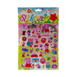 Puffy Peppa Pig Sticker