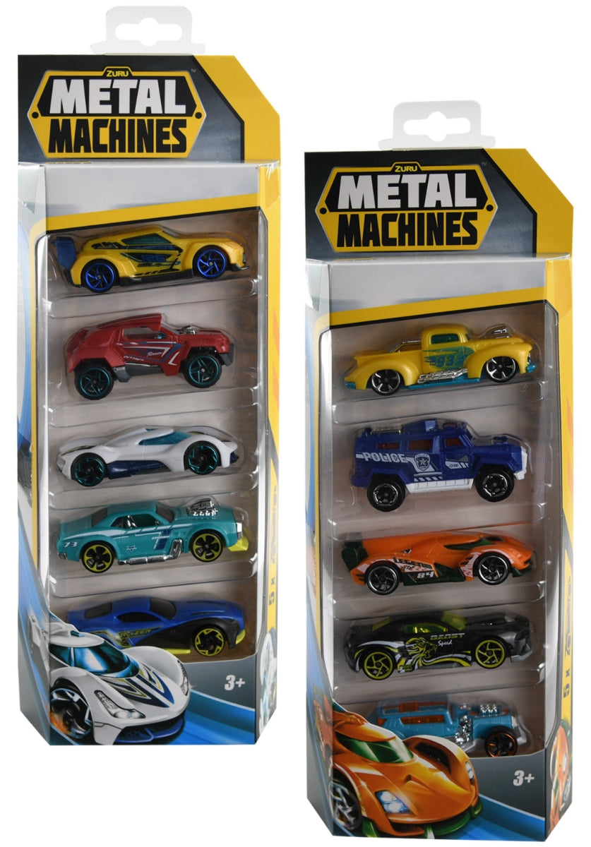 Links to Zuru Metal Machines Car 5 PCS Set - Racing Toy Collection by zuru-metal-machines-car-5-pcs-set--racing-toy-collection