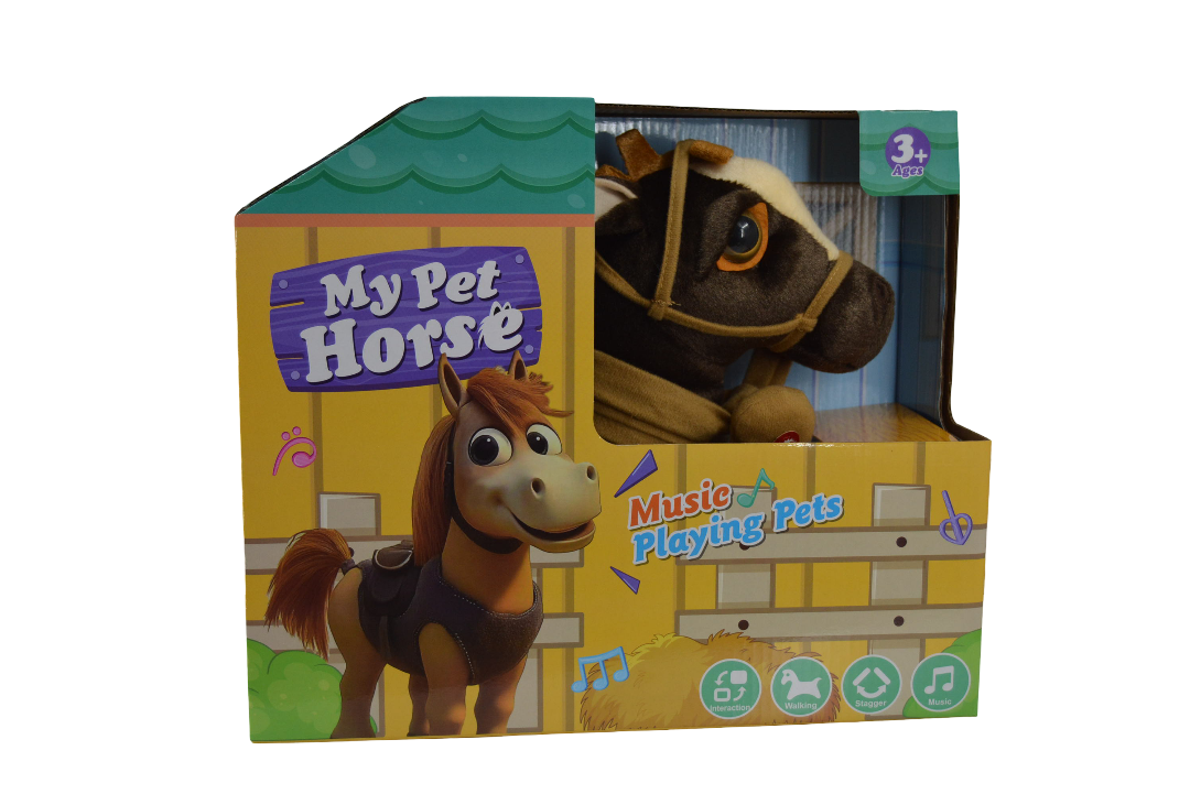 My Pet Horse Plush (Assorted Colors, Sold As Single)