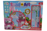 Sand Art Set Cute Bear