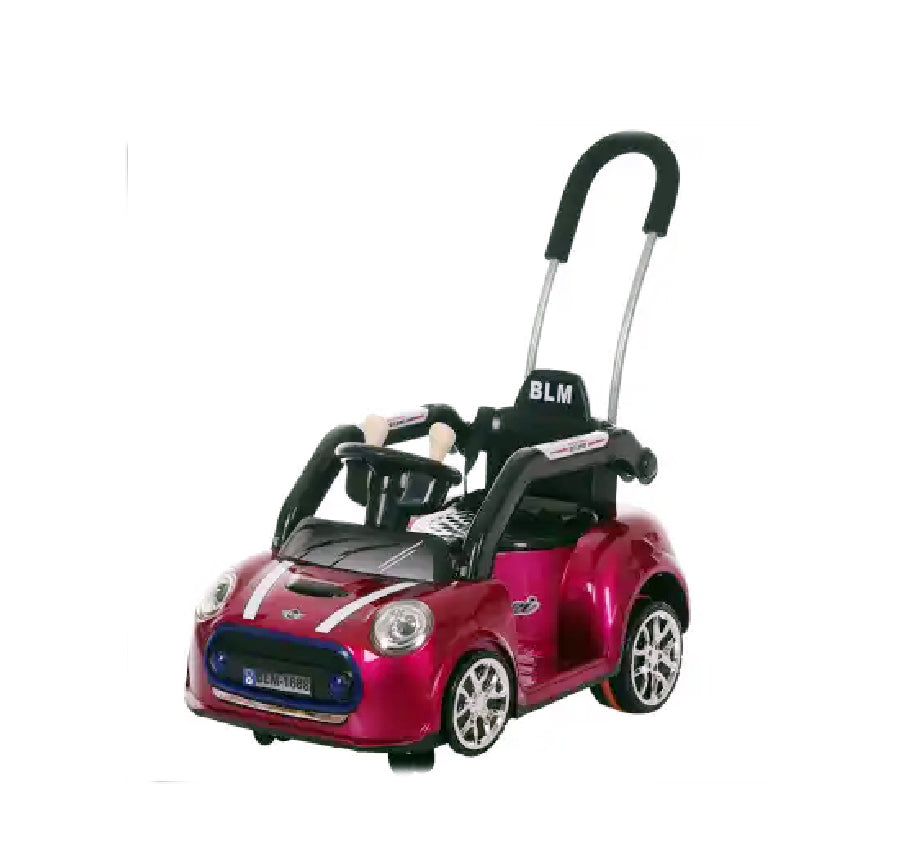 Electric Push Car – Battery Operated Toy Car with Lights & Music (Assorted Designs)
