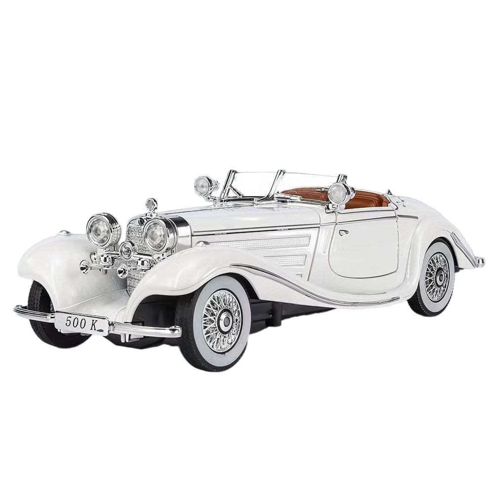 Mercedes 500K Classic Model 1:24 (assorted colors, sold as single)