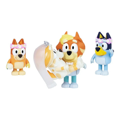 Bluey Figure 4 Pack Wedding Time