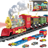 Electric Steam Train Model 23 Piece Set