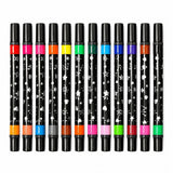 Glitter Dual Tip Markers 18-Piece Set – No. 325-18