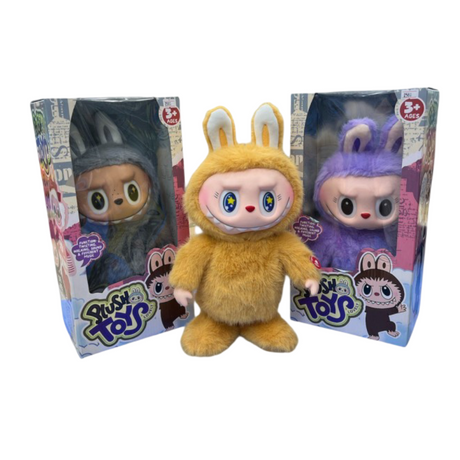 Labubu Chestnut Cocoa V3 Singing & Dancing Plush Doll