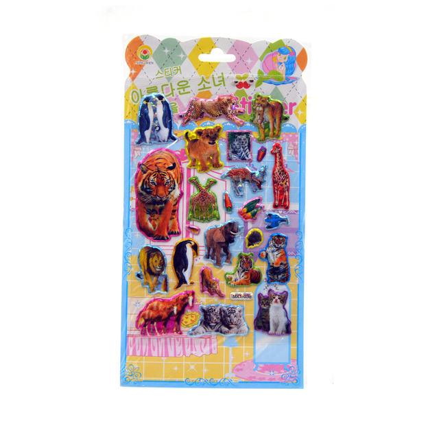 Animals Puffy Stickers - product image
