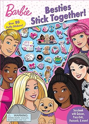 Barbie Besties Puffy Sticker Book