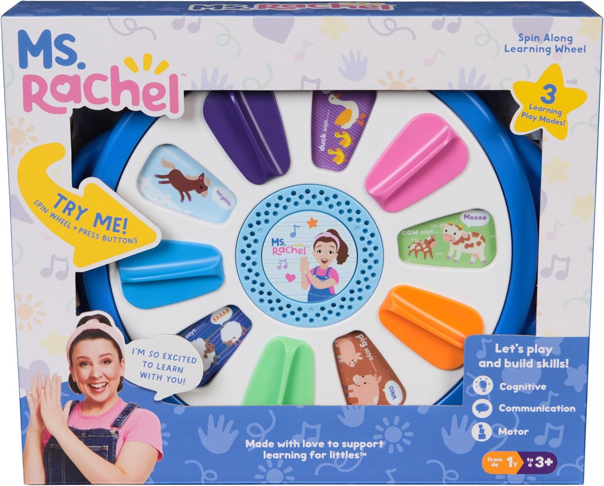 Ms. Rachel Spin Along Sing Learning Wheel
