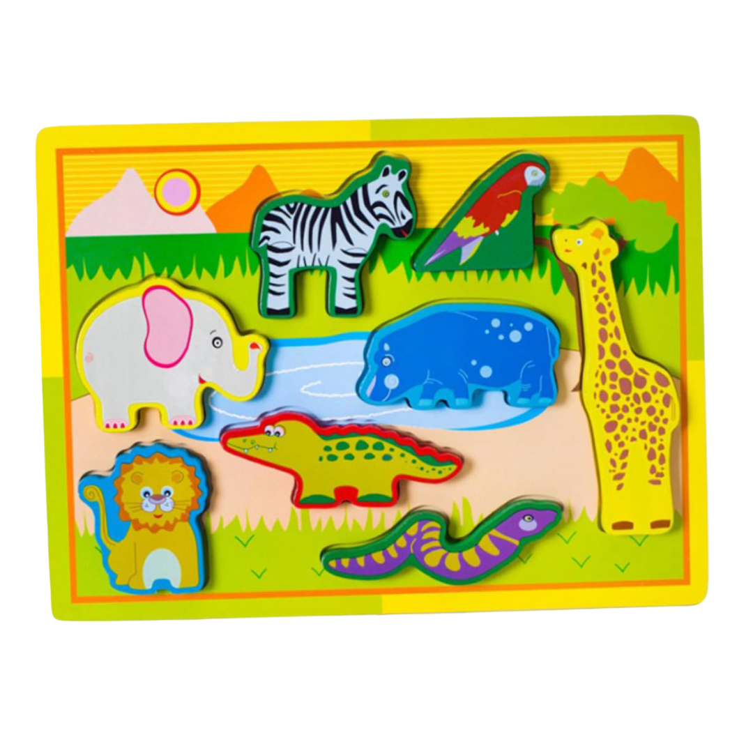 Wild Animals Wooden Puzzles