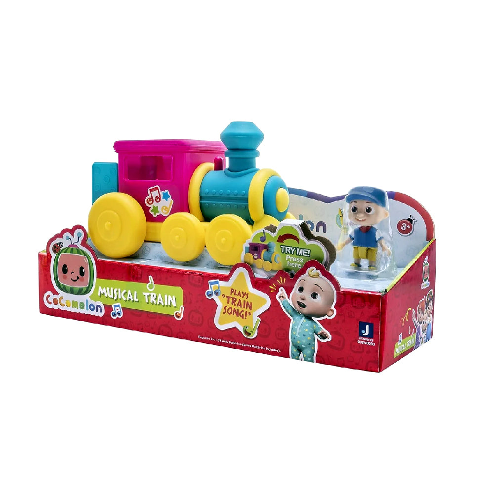 Rainbow Toys Cocomelon Musical Train Engine