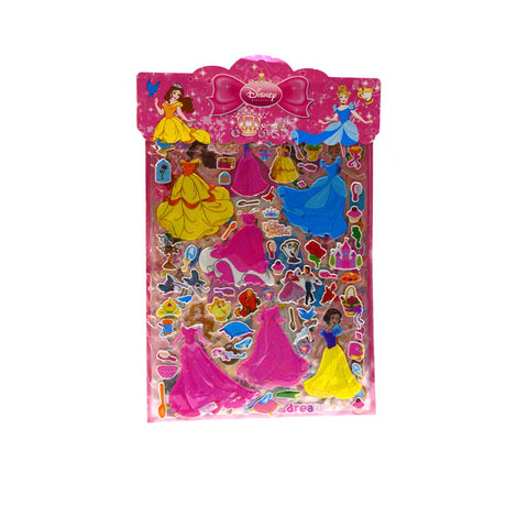 Links to PRINCESS COSTUME PUFFY STICKERS-CUU88-025 by 